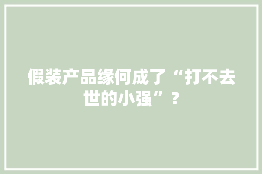 假装产品缘何成了“打不去世的小强”？,阳澄湖位于哪个城市。