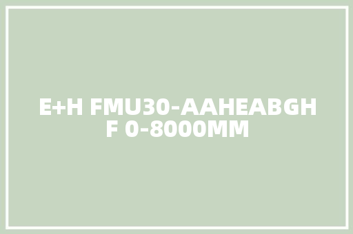 E+H FMU30-AAHEABGHF 0-8000MM