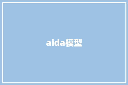 aida模型