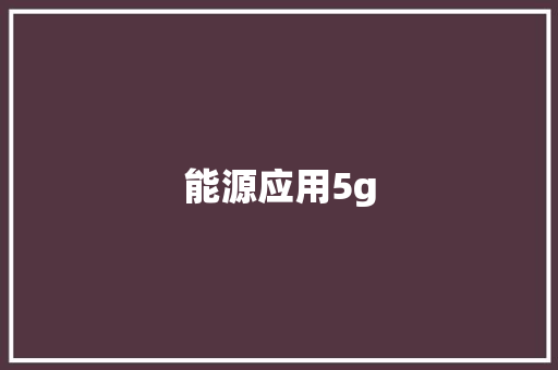 能源应用5g,区块链是什么意思?。