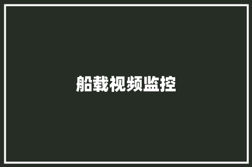 船载视频监控,北斗卫星导航。