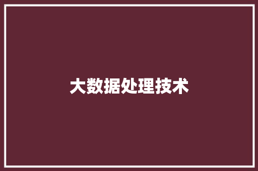 大数据处理技术,数据防泄漏。