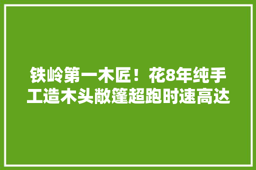 铁岭第一木匠！花8年纯手工造木头敞篷超跑时速高达90km