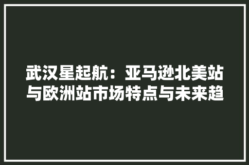 武汉星起航：亚马逊北美站与欧洲站市场特点与未来趋势深度洞察