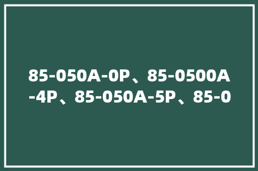 85-050A-0P、85-0500A-4P、85-050A-5P、85-050A-8P充硅油传感器