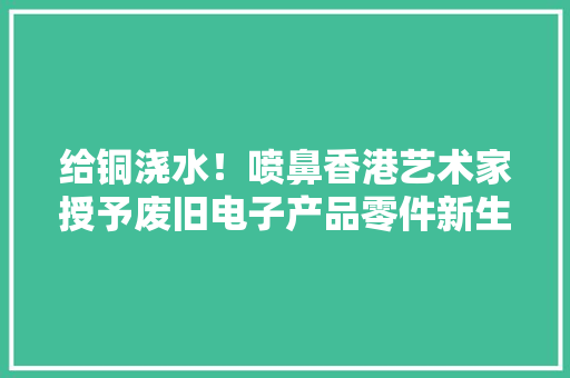 给铜浇水！喷鼻香港艺术家授予废旧电子产品零件新生命 给铜浇水！喷鼻香港艺术家授予废旧电子产品零件新生命 智能家居