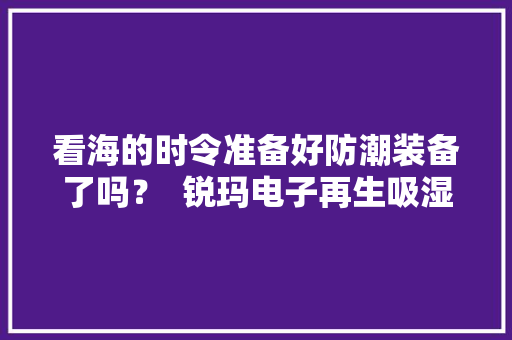 看海的时令准备好防潮装备了吗？  锐玛电子再生吸湿卡