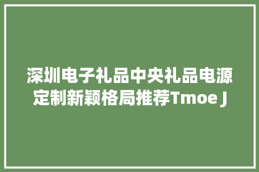 深圳电子礼品中央礼品电源定制新颖格局推荐Tmoe Jake-8000