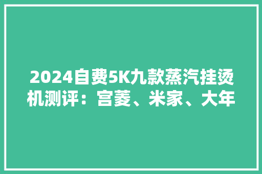 2024自费5K九款蒸汽挂烫机测评：宫菱、米家、大年夜宇等数据PK！
