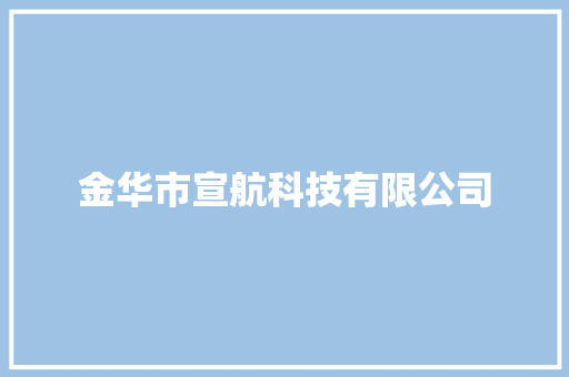 金华市宣航科技有限公司 金华市宣航科技有限公司 智能家居
