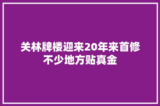 关林牌楼迎来20年来首修不少地方贴真金 关林牌楼迎来20年来首修不少地方贴真金 互联通信