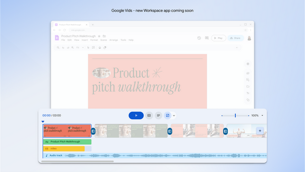 Google为Workspace推出人工智能赞助视频对象Vids 人工智能 Google为Workspace推出人工智能赞助视频对象Vids Google为Workspace推出人工智能赞助视频对象Vids 人工智能