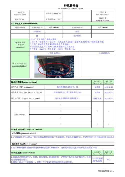 8D | 产品严重划伤不良改进申报 智能家居 8D | 产品严重划伤不良改进申报 8D | 产品严重划伤不良改进申报 智能家居