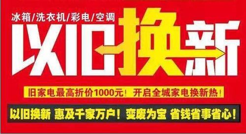 最高补贴5000元!家电以旧换新来了 智能科技 最高补贴5000元!家电以旧换新来了 最高补贴5000元!家电以旧换新来了 智能科技