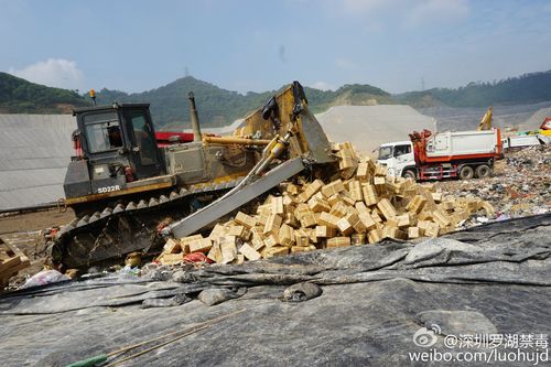 深圳罗湖警方昨日销毁20余吨“止咳水” 智能科技 深圳罗湖警方昨日销毁20余吨“止咳水” 深圳罗湖警方昨日销毁20余吨“止咳水” 智能科技