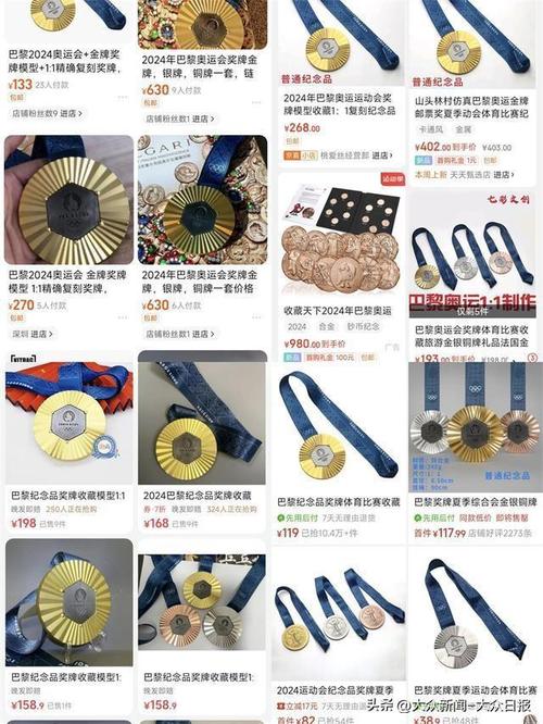 热闻|巴黎奥运会奖牌仿制品在电商平台热销仿制奥运金牌违法吗?律师解读 人工智能 热闻|巴黎奥运会奖牌仿制品在电商平台热销仿制奥运金牌违法吗?律师解读 热闻|巴黎奥运会奖牌仿制品在电商平台热销仿制奥运金牌违法吗?律师解读 人工智能
