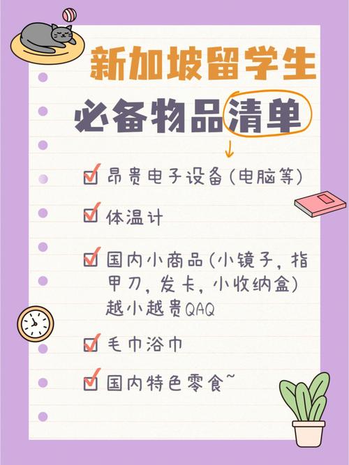 干货 | 前往新加坡留学必备物品清单 干货 | 前往新加坡留学必备物品清单 人工智能