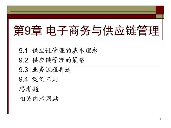 供应链治理设计、运作与改进第九章 互联通信 供应链治理设计、运作与改进第九章 供应链治理设计、运作与改进第九章 互联通信